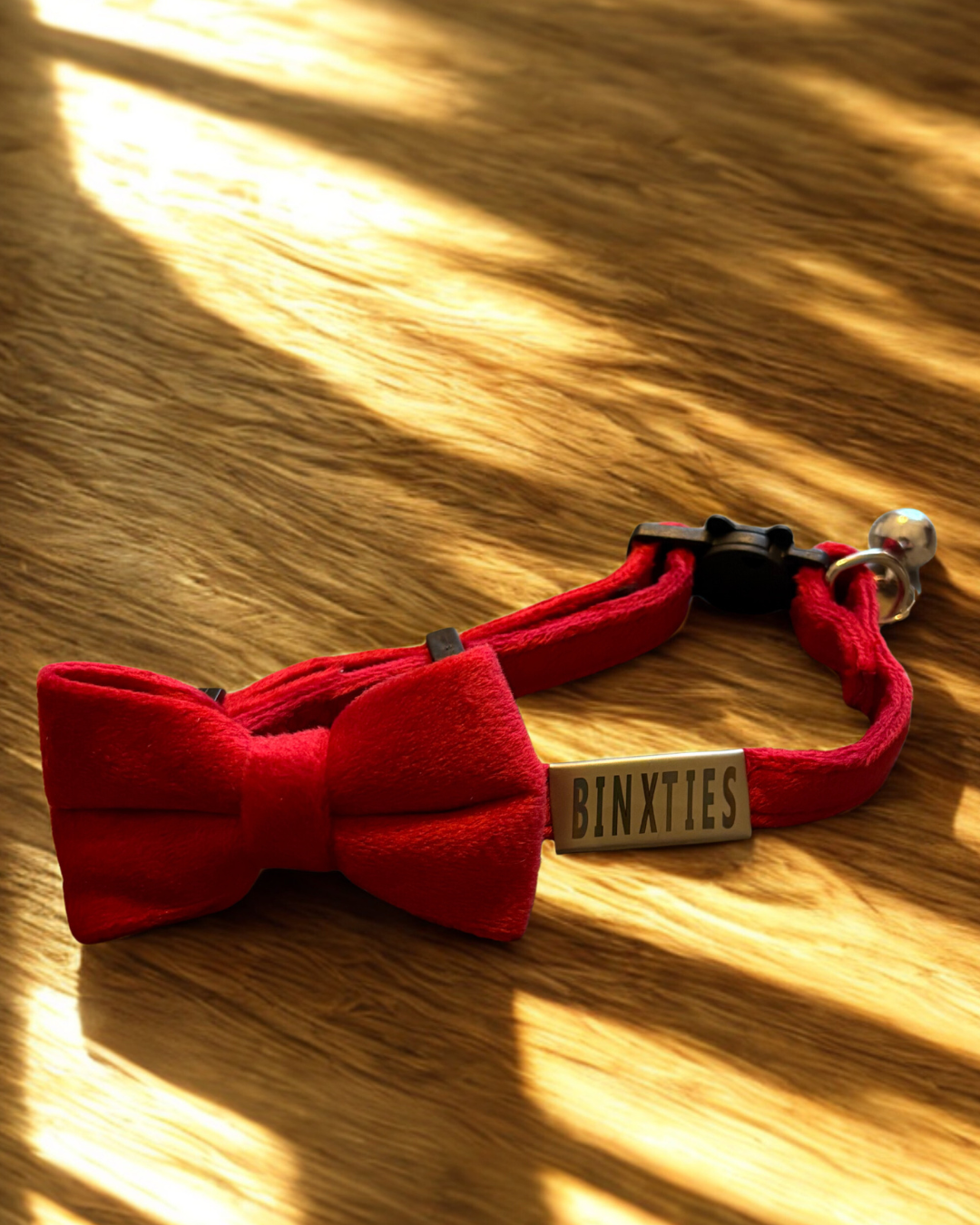 Heartbreaker Velvet Bow Tie & Collar Set