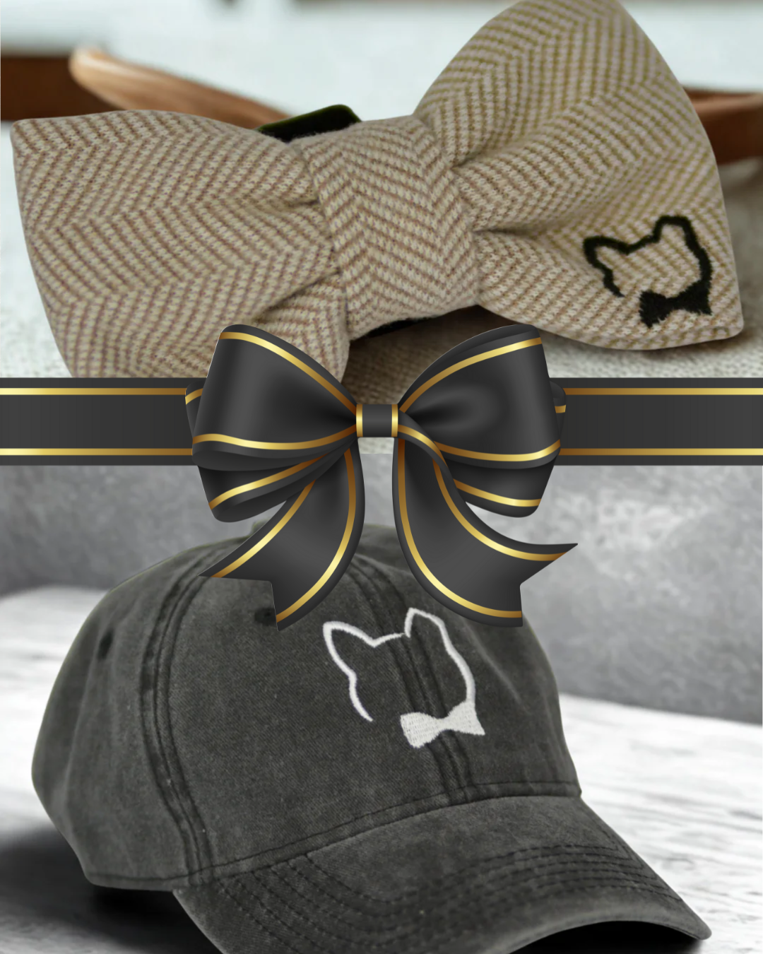 Luxurious Holiday Gift Bag with Signature Cap