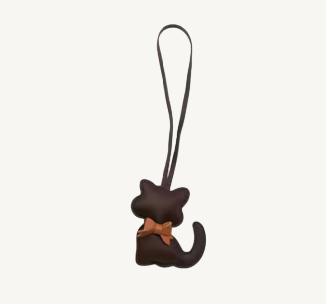 Monsieur Whiskers Keychain