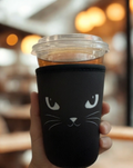 The Café Cat Iced Coffee Sleeve