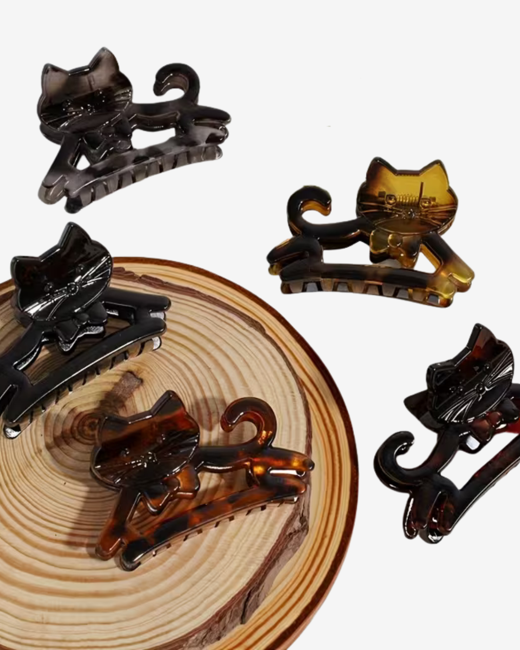 Dapper Cat Hair Clips